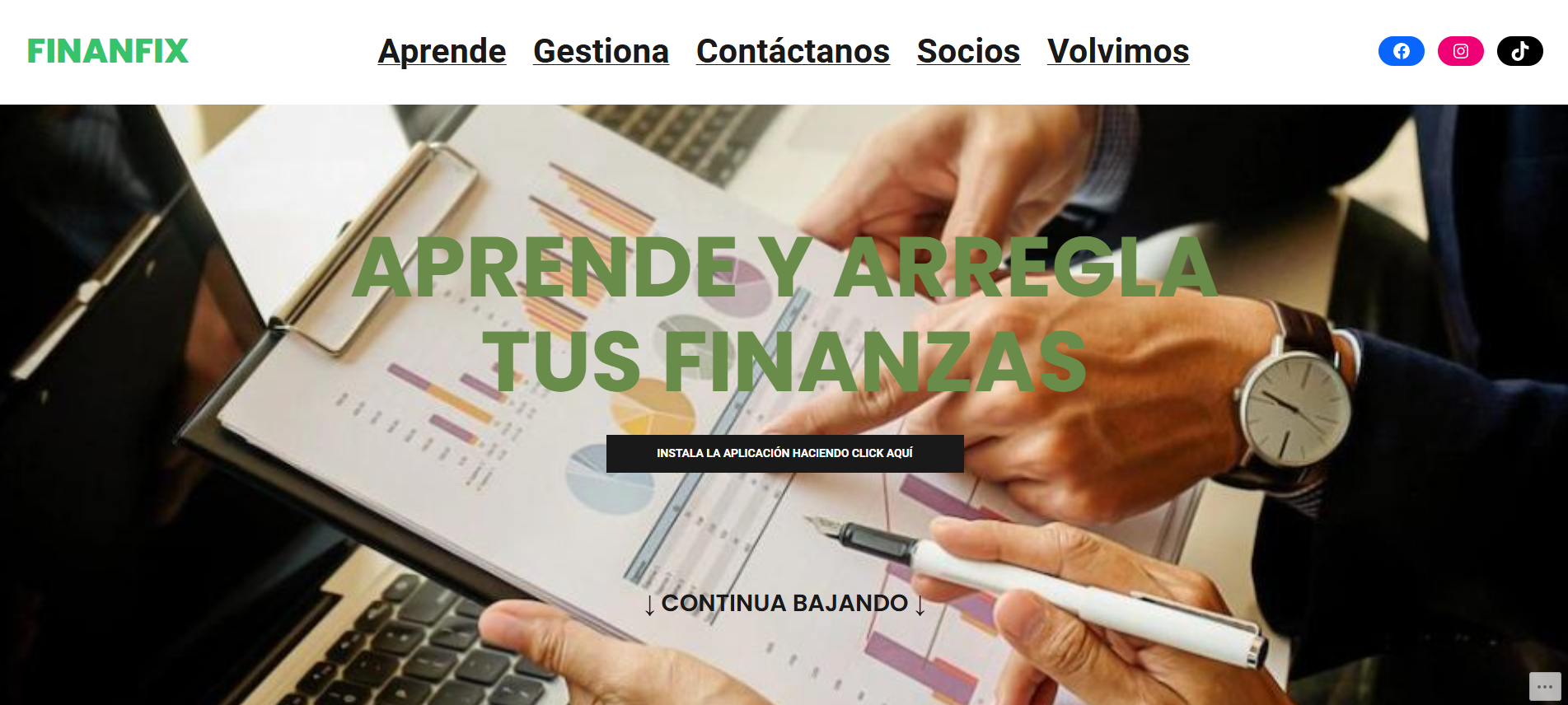 Finanfix pagina web